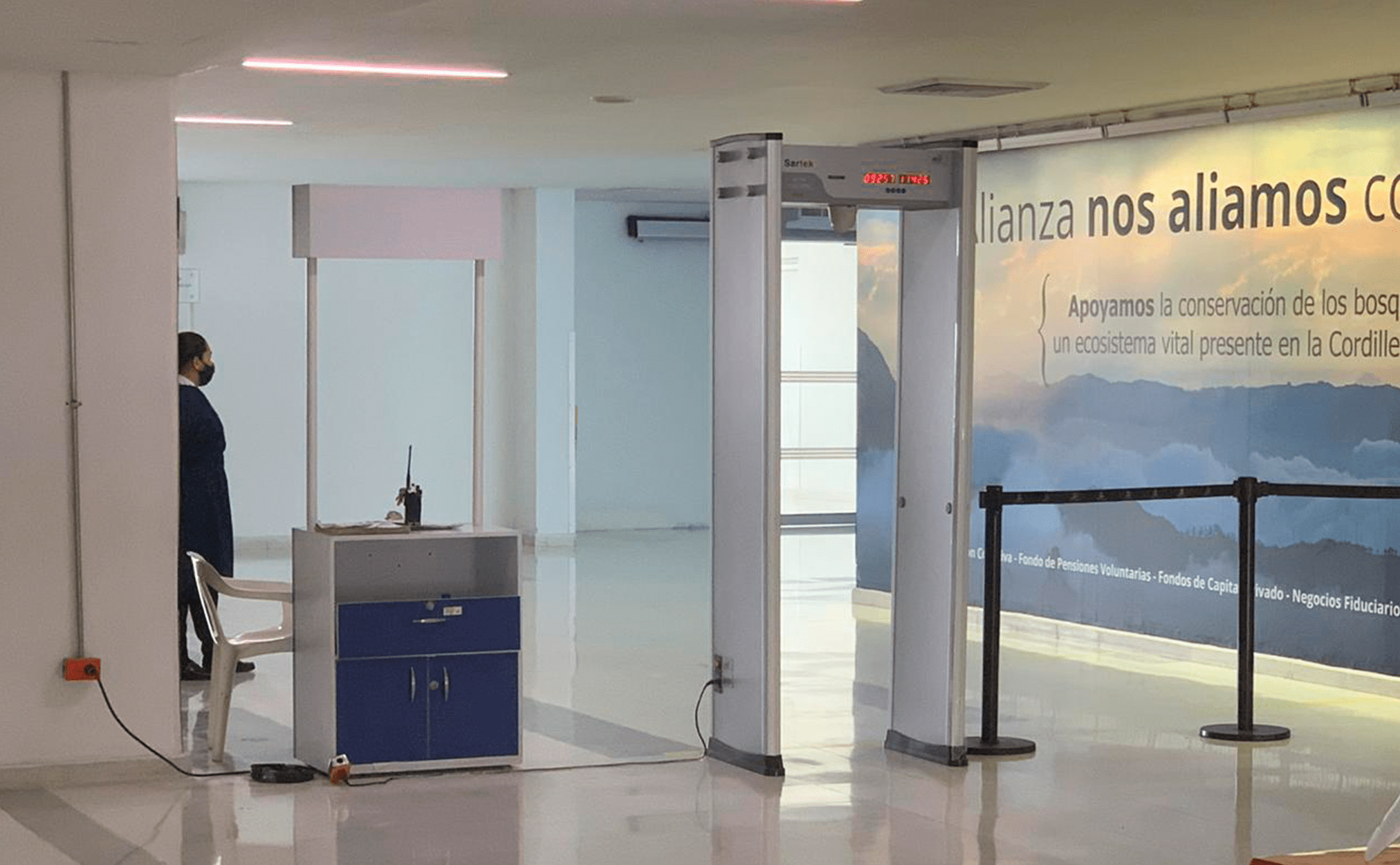 Donación al Aeropuerto Internacional Alfonso Bonilla Aragón de Cali por parte de la empresa RFid Tecnología S.A.S